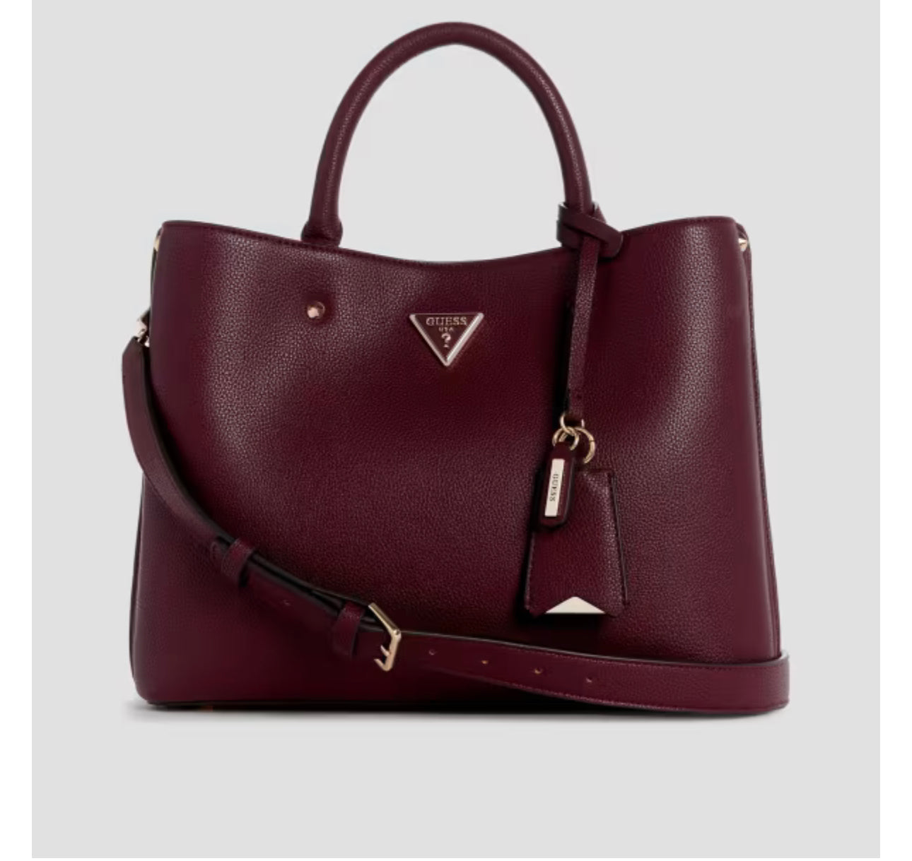 Burgundy purse